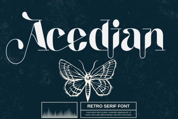 Acedian: A Serif Font That Elevates Marketing Visuals