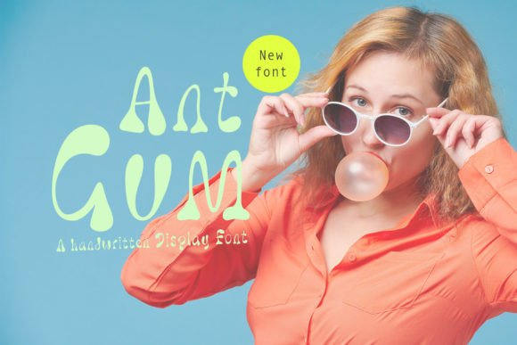 Ant Gum: A Charming Handwritten Font for Digital Branding