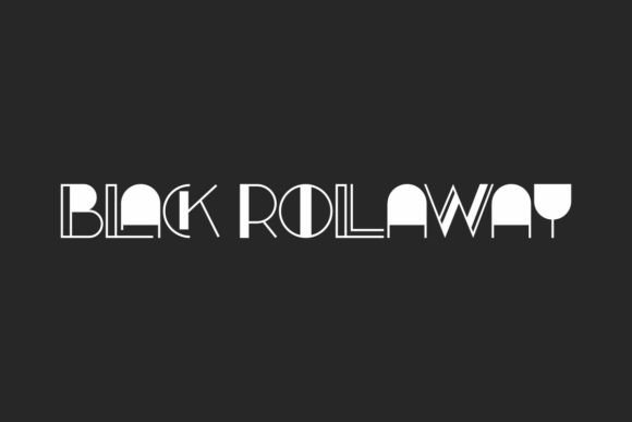 Black Rollaway: A Display Font That Grabs Attention—Without Screaming
