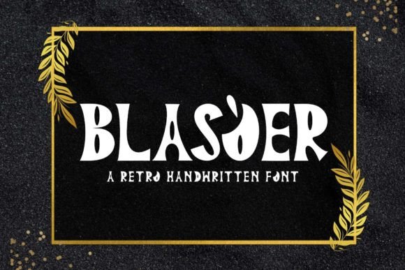 Blasqer: A Retro Blackletter Font That Makes Your Brand Feel Intentional
