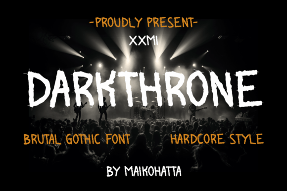 Darkthrone: A Blackletter That Means Business