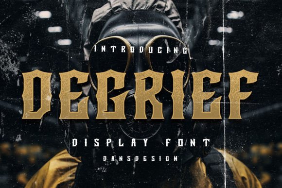 Degrief: A Blackletter Display Font That Commands Attention