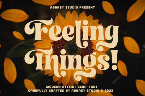 Feeling Things: A Serif Font That Anchors Editorial Mood