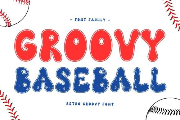 Groovy Baseball: A Retro Display Font That Delivers Personality