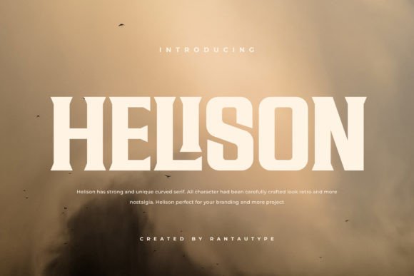 Helison: A Serif Font That Anchors Your Editorial Voice