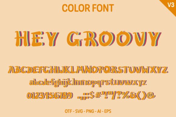 Hey Groovy V3: The Retro Display Font That Makes Campaigns Instantly Recognizable