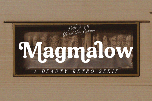 Magmalow: A Retro Serif Font That Just Feels Right