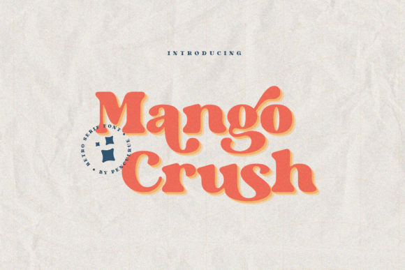 Mango Crush: A Retro Serif Font That Adds Warmth to Digital Brands