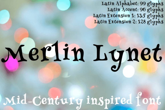 Merlin Lynet: A Mid-Century Script Font That Feels Like Home