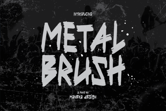 Metal Brush: A Bold Script Font for Editorial Impact