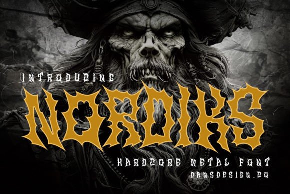 Nordiks Blackletter Typeface for Bold Digital Branding